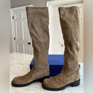 Stuart Weitzman Mercer Suede Knee-High Boots